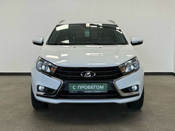 2019 Lada (ВАЗ) Vesta SW I, белый, 1150000 рублей - вид 2