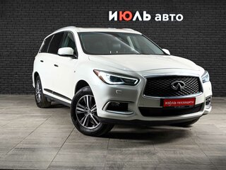 2017 Infiniti QX60 I Рестайлинг, белый, 2350000 рублей, вид 3