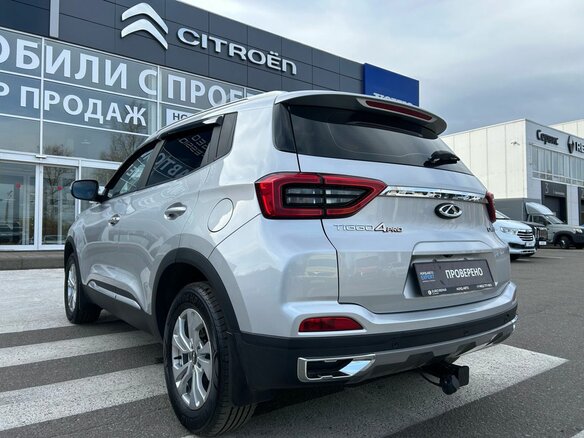 2024 Chery Tiggo 4 Pro I Рестайлинг, серый, 1570000 рублей - вид 4