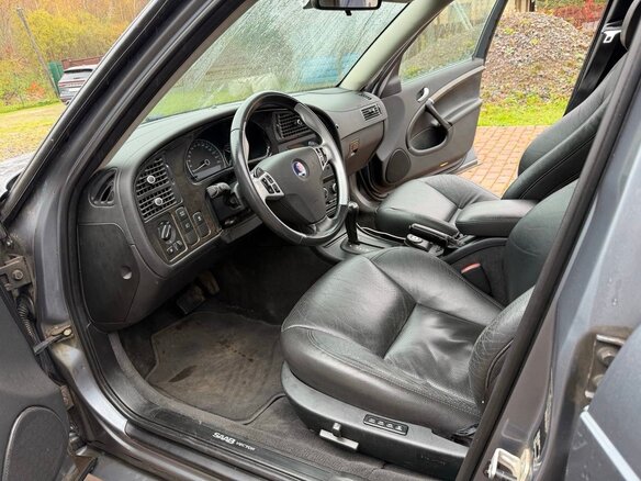 2008 Saab 9-5 I Рестайлинг 2, серый, 1200000 рублей - вид 19