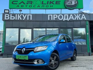 2014 Renault Logan II, синий, 799000 рублей, вид 2