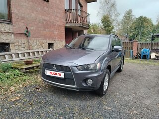 2012 Mitsubishi Outlander II Рестайлинг, серый, 750000 рублей, вид 1