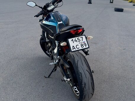 2014 Yamaha MT-07 (FZ-07), зелёный, 625000 рублей, вид 3