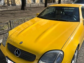 2000 Mercedes-Benz SLK-Класс 200 I (R170) Рестайлинг, жёлтый, 1250000 рублей, вид 1