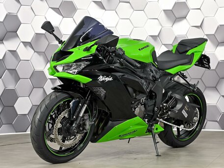 2020 Kawasaki ZX-6 Ninja, зелёный, 1077000 рублей, вид 2