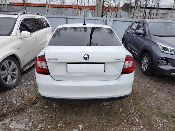 2017 Skoda Rapid I, белый - вид 5