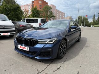 2021 BMW 5 серии 530i xDrive VII (G30/G31/G38) Рестайлинг, синий, 5000000 рублей, вид 1