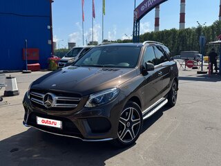 2017 Mercedes-Benz GLE 500 e I (W166), коричневый, 4700000 рублей, вид 1