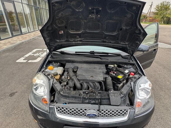 2008 Ford Fiesta Mk5, серый, 565000 рублей - вид 12