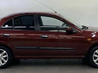 2005 Nissan Almera II (N16) Рестайлинг, красный, 350000 рублей, вид 3