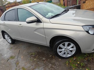 2018 Lada (ВАЗ) Vesta I, бежевый, 930000 рублей, вид 4