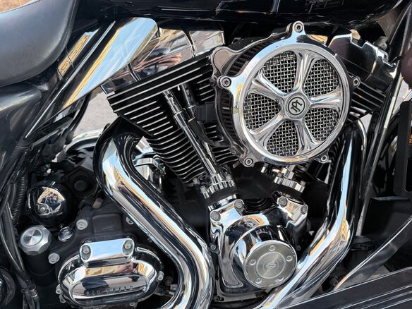 2009 Harley-Davidson Street Glide, чёрный, 880000 рублей - вид 12