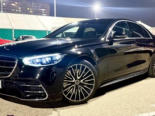 2022 Mercedes-Benz S-Класс 400 d 4MATIC VII (W223), чёрный, 9790000 рублей, вид 1