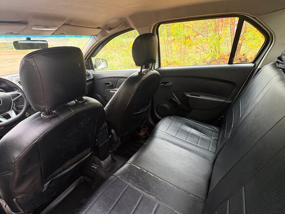 2019 Renault Logan II Рестайлинг, белый, 380000 рублей - вид 6