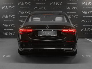 2024 Mercedes-Benz S-Класс 500 Long 4MATIC VII (W223), чёрный, 18928000 рублей, вид 3