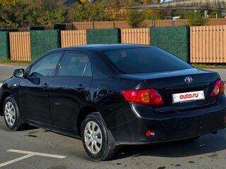 2007 Toyota Corolla X (E140, E150), чёрный, 580000 рублей, вид 4