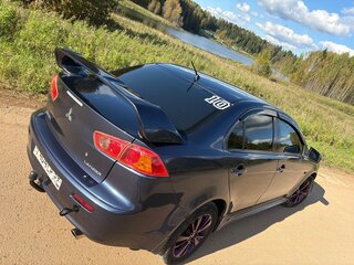 2008 Mitsubishi Lancer X, синий, 560000 рублей, вид 5