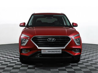 2021 Hyundai Creta II, красный, 1667000 рублей, вид 2