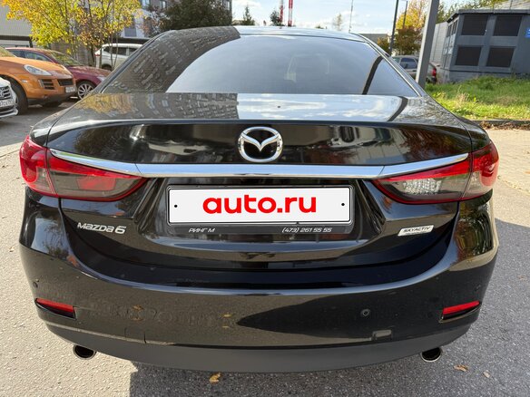 2016 Mazda 6 III (GJ) Рестайлинг, чёрный, 1990000 рублей - вид 5