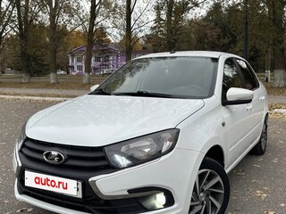 2018 Lada (ВАЗ) Granta I Рестайлинг, белый, 530000 рублей, вид 1