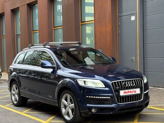 2008 Audi Q7 I (4L), синий, 1690000 рублей, вид 1