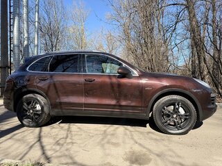 2013 Porsche Cayenne S Diesel II (958), коричневый, 2650000 рублей, вид 3
