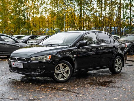 2008 Mitsubishi Lancer X, чёрный, 480000 рублей, вид 1
