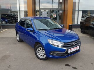 2022 Lada (ВАЗ) Granta Euro-2 I Рестайлинг, синий, 670000 рублей, вид 3