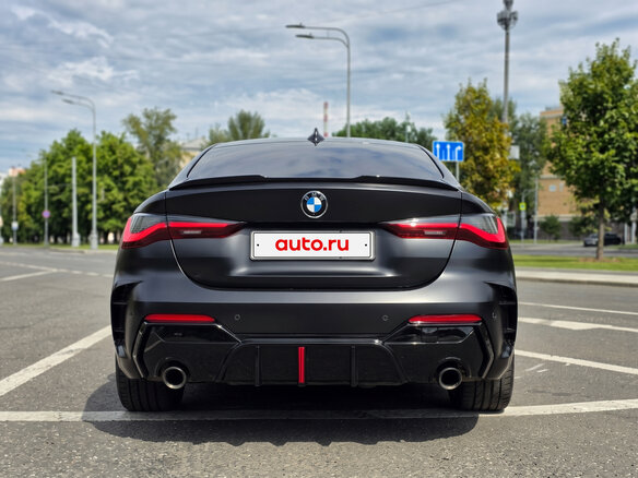 2021 BMW 4 серии 430i G22, G23, G26, чёрный, 4899999 рублей - вид 3