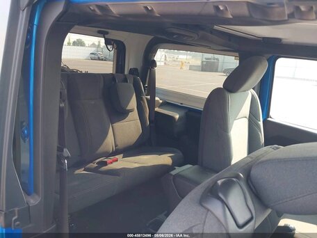 2025 Jeep Wrangler IV (JL) Рестайлинг, синий, 5850000 рублей, вид 4