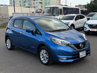 2018 Nissan Note e-Power II Рестайлинг, голубой, 1290000 рублей, вид 4