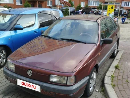 1992 Volkswagen Passat B3, пурпурный, 220000 рублей, вид 1