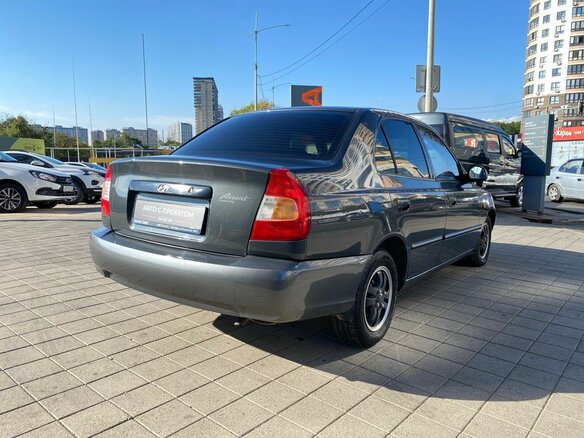 2010 Hyundai Accent ТагАЗ II, серый, 399000 рублей - вид 4