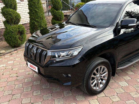 2019 Toyota Land Cruiser Prado 150 Series Рестайлинг 2, чёрный, 5200000 рублей - вид 15