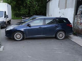 2013 Ford Focus III, синий, 630000 рублей, вид 3
