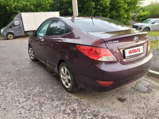 2012 Hyundai Solaris I, фиолетовый, 680000 рублей, вид 3