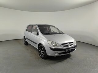 2007 Hyundai Getz I Рестайлинг, серебристый, 417352 рублей, вид 3