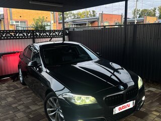 2015 BMW 5 серии 520i VI (F10/F11/F07) Рестайлинг, чёрный, 2090000 рублей, вид 5