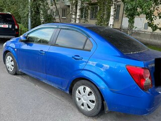 2012 Chevrolet Aveo II, синий, 399000 рублей, вид 2