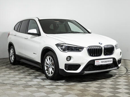 2015 BMW X1 20d xDrive II (F48), белый, 2429700 рублей, вид 3