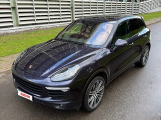 2017 Porsche Cayenne Diesel II Рестайлинг (958), фиолетовый, 4700000 рублей, вид 1