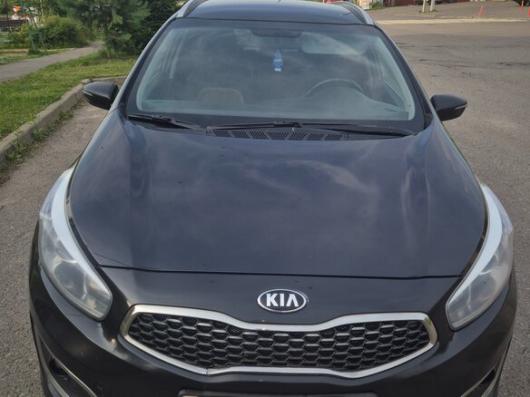 2017 Kia Ceed II Рестайлинг, чёрный - вид 2