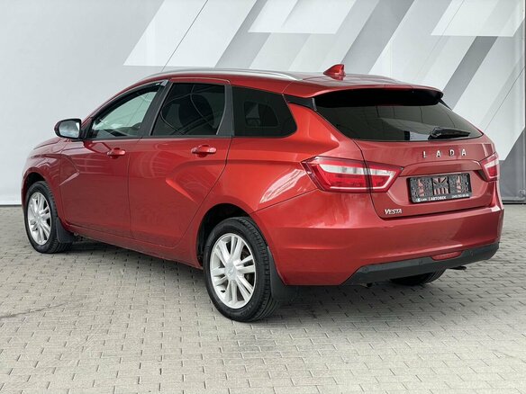 2018 Lada (ВАЗ) Vesta SW I, красный, 792000 рублей - вид 7
