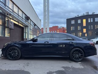 2014 Mercedes-Benz S-Класс 350 CDI BlueTEC Long 7G-TRONIC VI (W222, C217), синий, 6300000 рублей, вид 2
