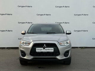 2013 Mitsubishi ASX I Рестайлинг, серебристый, 950000 рублей, вид 2