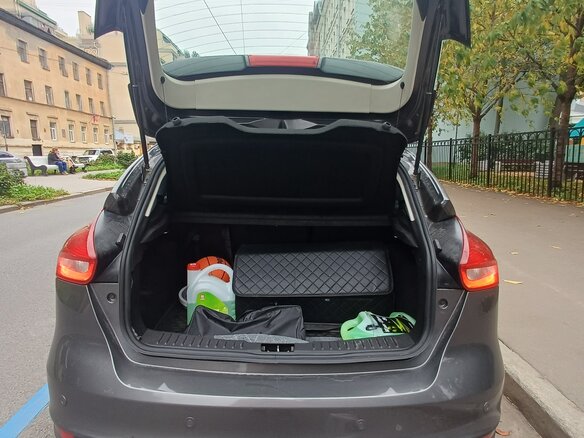 2017 Ford Focus III Рестайлинг, серый - вид 7