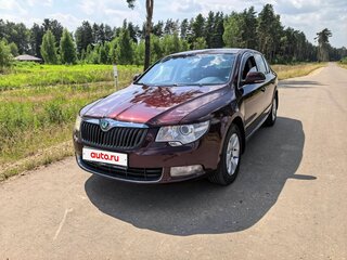 2010 Skoda Superb DSG II, пурпурный, 850000 рублей, вид 1