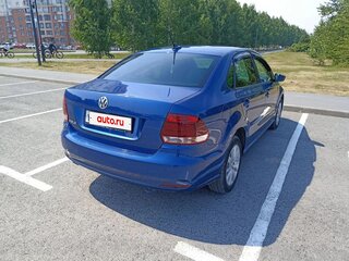 2020 Volkswagen Polo V Рестайлинг, синий, 1500000 рублей, вид 4