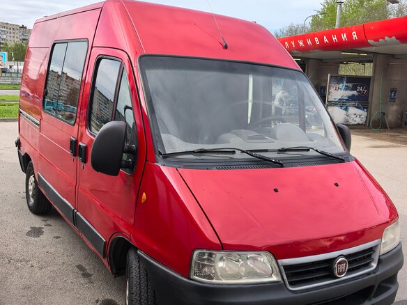 2011 Fiat Professional Ducato, красный, 890000 рублей - вид 1
