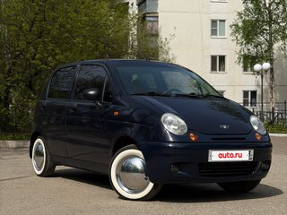 2006 Daewoo Matiz I Рестайлинг, синий, 700000 рублей, вид 2